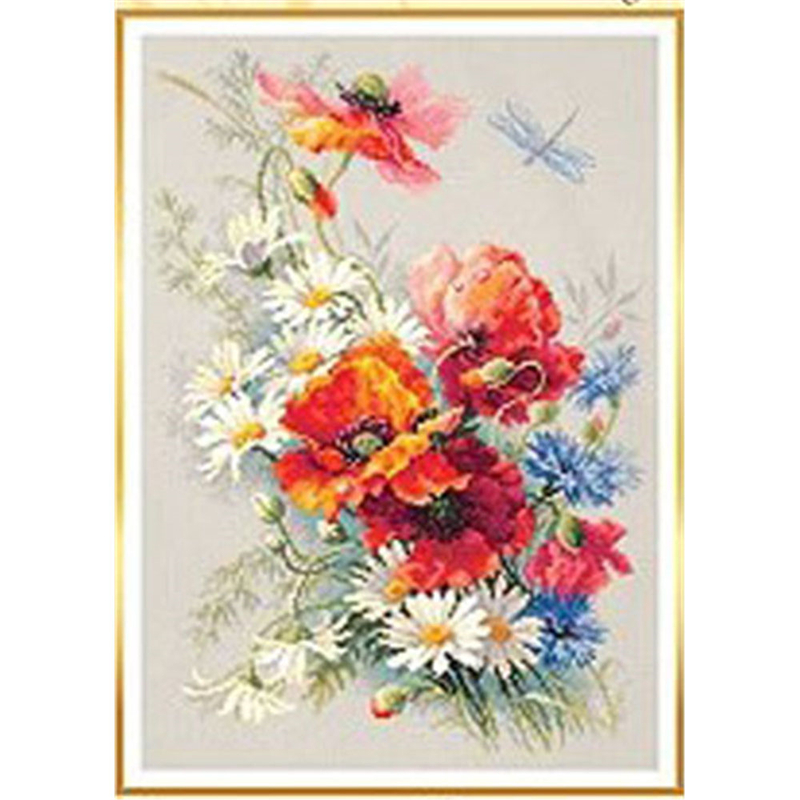 Cotton Embroidery Thread Skeins - ZZ6025 Cross Stitch Kits Cross-stitch Home
