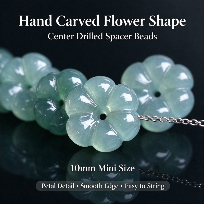 10PC Hand Carved Natural Burma - огляд і ціна Beading