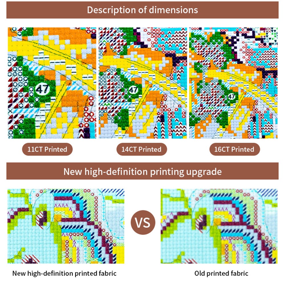 News Pre-Printed Cross Stitch  - огляд і ціна Cotton Embroidery Thread Skeins