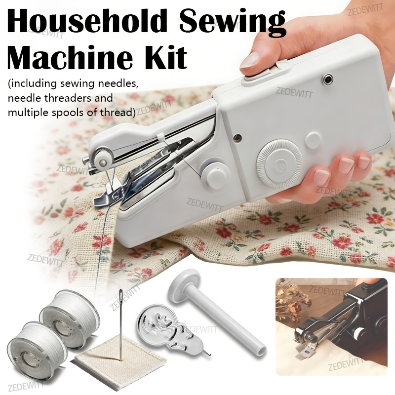 Portable Handheld Electric Sew - огляд і ціна Mini Electric Sewing Machine Handheld