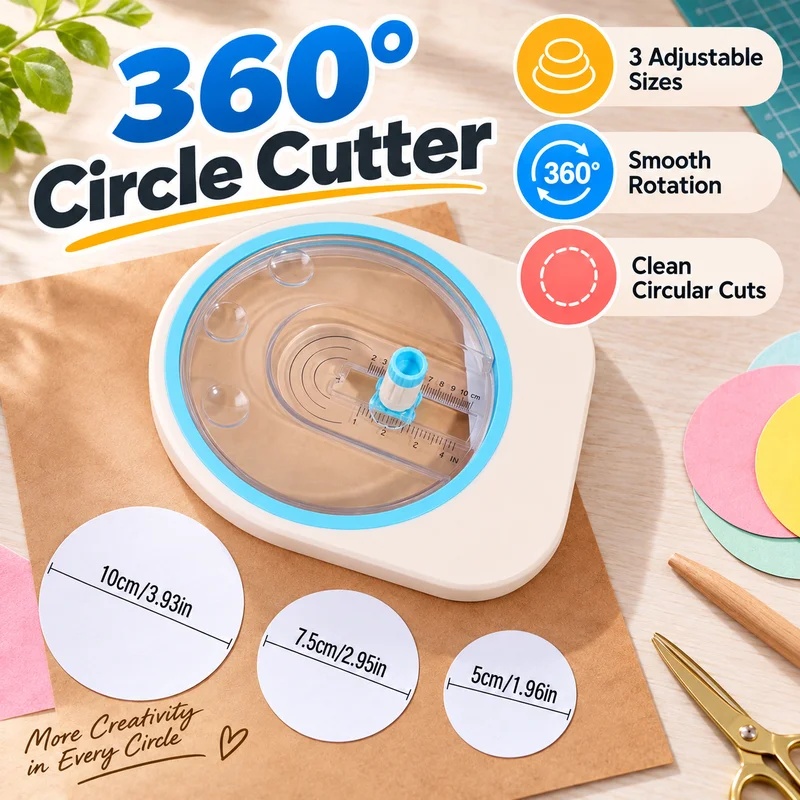 360° Rotating Circular Paper C - огляд і ціна Scrapbooking